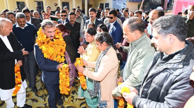 Strengthening rural economy is key our priority: Sukhu HIMACHAL HEADLINES