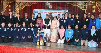 Governor Shukla emphasizes upon balanced modernization at RKMV annual awards ceremony HIMACHAL HEADLINES