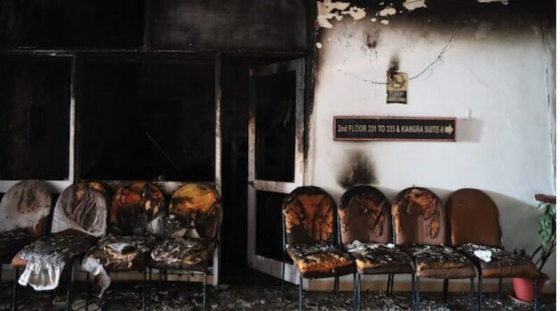 Fire Devastates Dharamshala’s Heritage Dhauladhar Hotel, No Casualties Reported Fire Devastates Dharamshala’s Heritage Dhauladhar Hotel, No Casualties Reported HIMACHAL HEADLINES