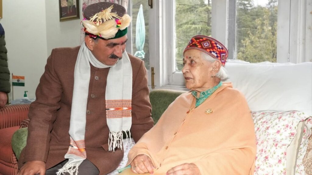 A Life of Service: Vidya Stokes Turns 99, Embodies a Legacy of Integrity A Life of Service: Vidya Stokes Turns 99, Embodies a Legacy of Integrity HIMACHAL HEADLINES