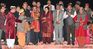 Sukhu inaugurates Ban Ganga Ghat, Participates in evening aarti HIMACHAL HEADLINES
