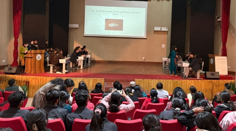 Buzzing with Knowledge: Students Shine at Inter-College Entomology Quiz & Photography Contest HIMACHAL HEADLINES