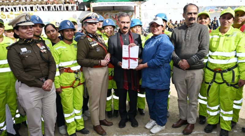 Sukhu chairs 63rd Raising Day of Home Guards and Civil Defence HIMACHAL HEADLINES