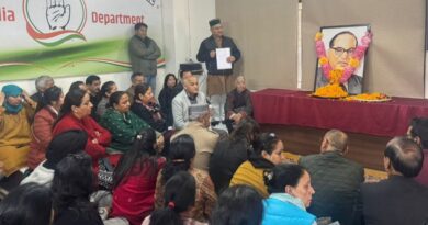 Baba Saheb's call to "Educate, Organize, and Struggle" is a life-changing message for millions of Indians HIMACHAL HEADLINES