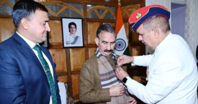 Sukhu appeals to contribute towards Armed Welfare Fund HIMACHAL HEADLINES