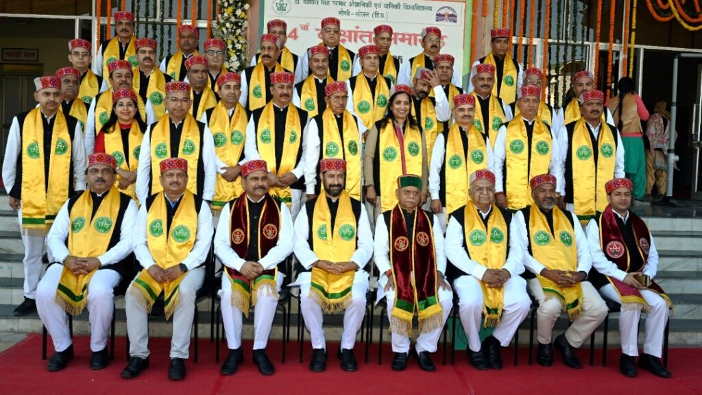 Governor Shukla presides over 14th convocation of University of Horticulture & Forestry Governor Shukla presides over 14th convocation of University of Horticulture & Forestry HIMACHAL HEADLINES