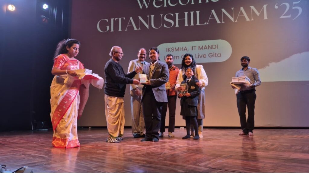 IIT Mandi Celebrates Gita Jayanti To Bridge Education with Spirituality and Culture HIMACHAL HEADLINES