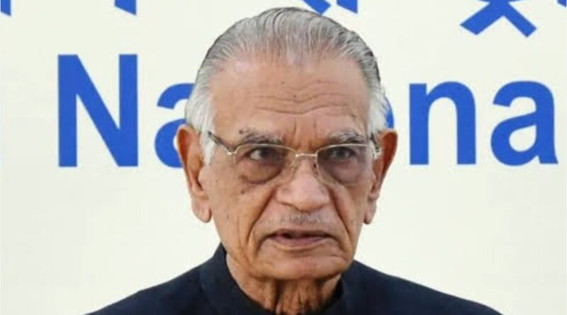 CM Sukhu mourns demise of congress leader Shivraj Patil CM Sukhu mourns demise of congress leader Shivraj Patil HIMACHAL HEADLINES