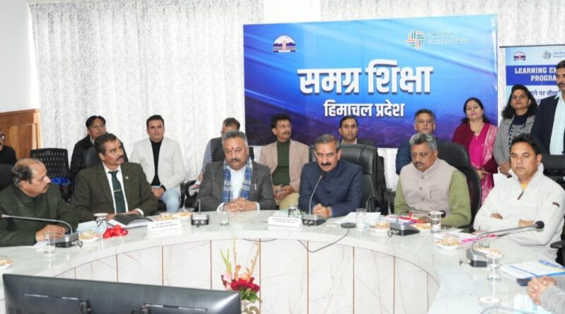 Sukhu inaugurates state-of-the-art educational infrastructure at Directorate of Samagra Shiksha Sukhu inaugurates state-of-the-art educational infrastructure at Directorate of Samagra Shiksha HIMACHAL HEADLINES