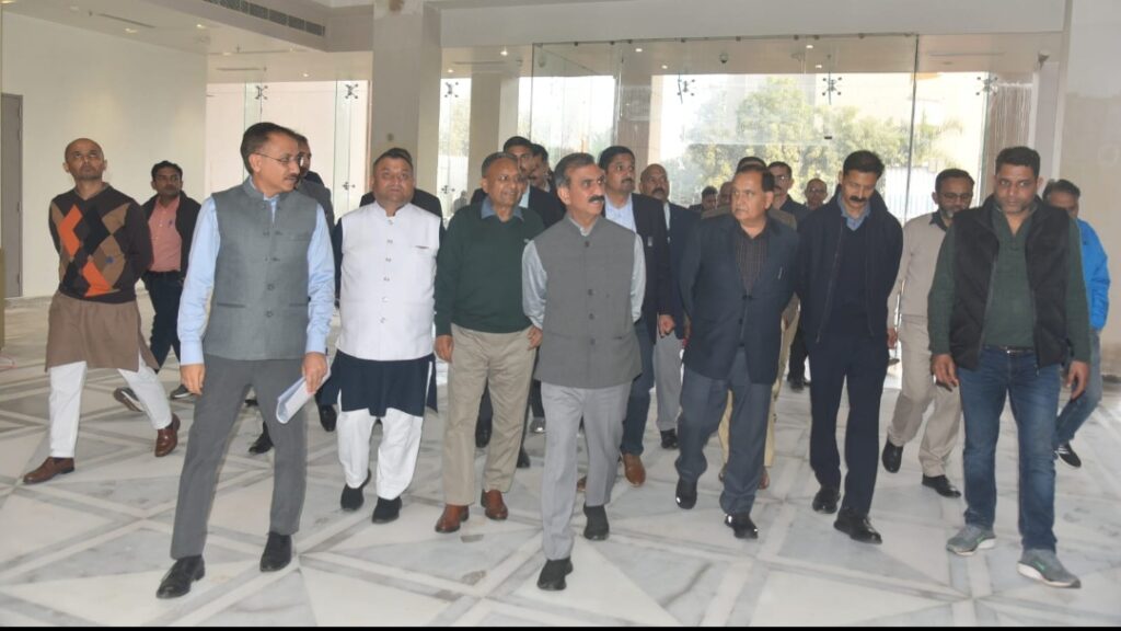 Sukhu inspects construction of Himachal Niketan at Dwarka, Directs to complete work in six months HIMACHAL HEADLINES