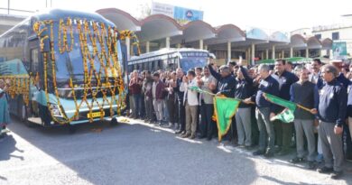 Sukhu flags off Nadaun-Hamirpur-Ghumarwin-Delhi Volvo bus HIMACHAL HEADLINES