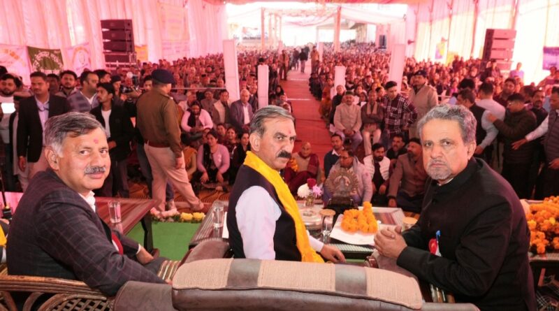 Himachal Government incurs Rs. 2,155 Cr on arrears of employees and pensioners: Sukhu HIMACHAL HEADLINES