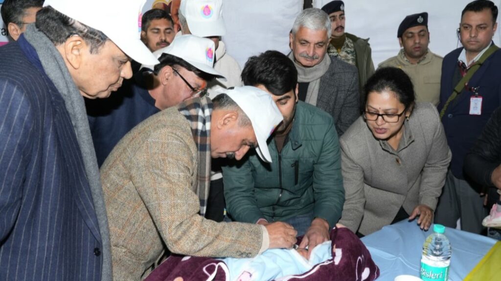 Sukhu launches Pulse Polio Campaign, Advanced Pediatric Centre to be set up at AIMSS Chamiyana Sukhu launches Pulse Polio Campaign, Advanced Pediatric Centre to be set up at AIMSS Chamiyana HIMACHAL HEADLINES