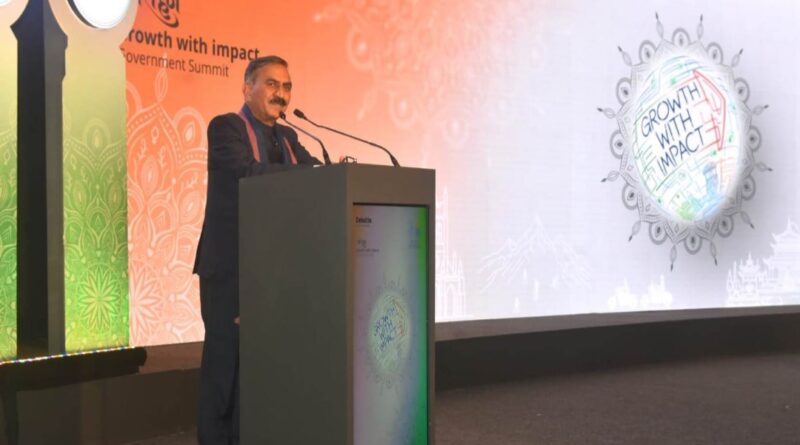 Sukhu spotlights Himachal’s innovative IT projects at Deloitte Summit HIMACHAL HEADLINES