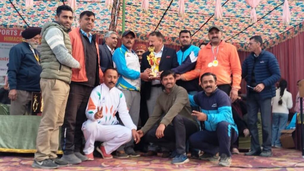 Nandlal Sharma won three gold and one silver medal in the 45 plus age group Nandlal Sharma won three gold and one silver medal in the 45 plus age group HIMACHAL HEADLINES