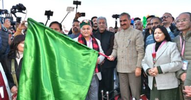 Sukhu launches Shimla Winter Carnival HIMACHAL HEADLINES