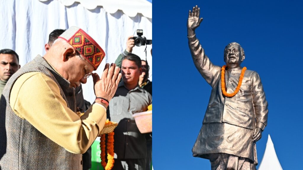 Governor Shukla Pays Tribute to Former Prime Minister Atal Bihari Vajpayee HIMACHAL HEADLINES