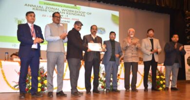 KVK Chamba Bags Best Social Media Outreach Award Among 72 KVKs of Zone-I HIMACHAL HEADLINES