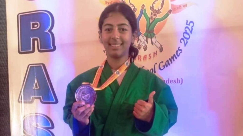 Ishita secured third place in the national level Kurash competition. Ishita secured third place in the national level Kurash competition. HIMACHAL HEADLINES