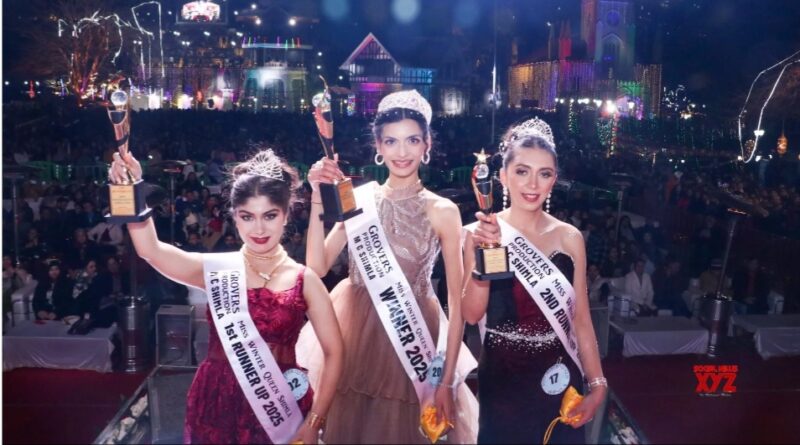 Mandi’s Priyanka Thakur Steals the Crown: Wins Hearts & Title at Shimla Winter Carnival HIMACHAL HEADLINES