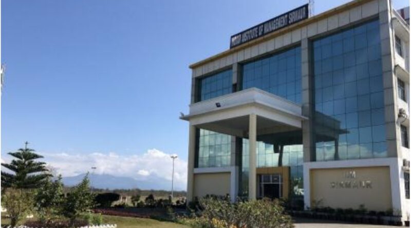 Applications Invited for Doctoral (PhD) and PhD (Executive) Programmes at Indian Institute of Management Sirmaur HIMACHAL HEADLINES