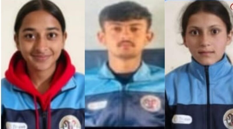 Three players from Mashobra performed brilliantly in the national level competition HIMACHAL HEADLINES
