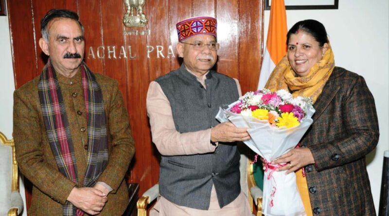 CM Sukhu exchanges New Year greetings with Governor Shukla HIMACHAL HEADLINES