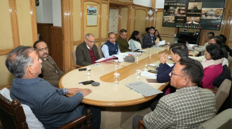 CM Sukhu orders swift rollout of ‘Apna Vidyalaya’ in Himachal HIMACHAL HEADLINES