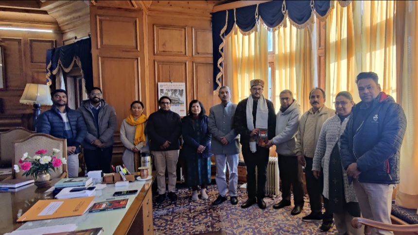 Felicitation Ceremony Held at IIAS on Publication of Dr Akhilesh Pathak’s New Book HIMACHAL HEADLINES