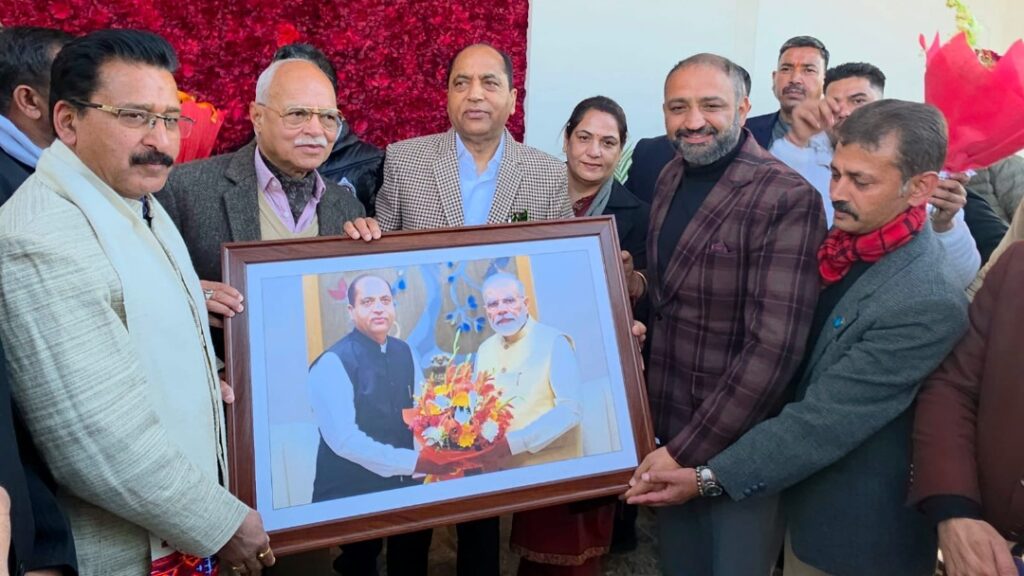 BJP State Delegation Extends Birthday Greetings to Leader of Opposition Jairam Thakur BJP State Delegation Extends Birthday Greetings to Leader of Opposition Jairam Thakur HIMACHAL HEADLINES