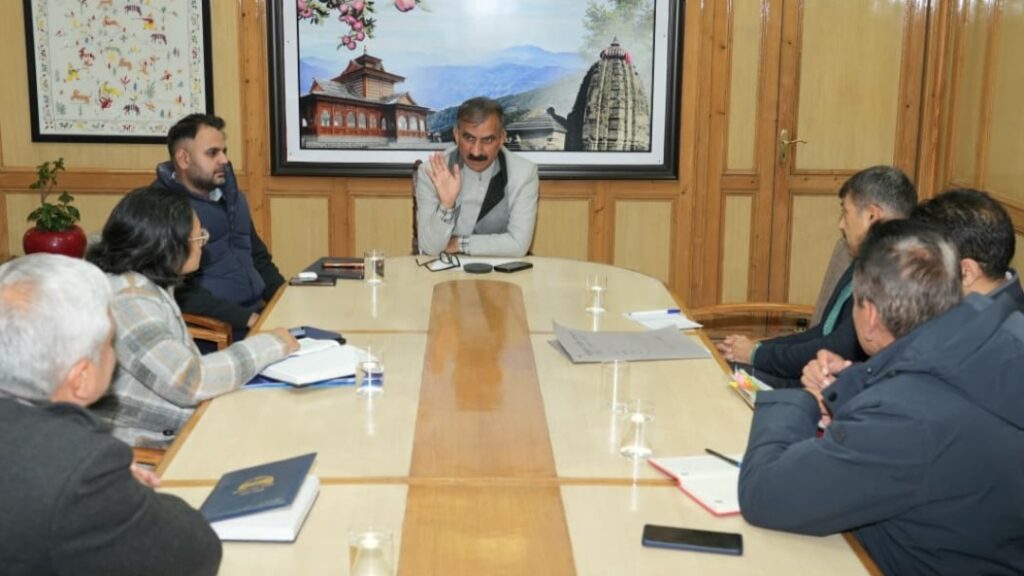 Senior residency policy to be framed for medical colleges: Sukhu Senior residency policy to be framed for medical colleges: Sukhu HIMACHAL HEADLINES