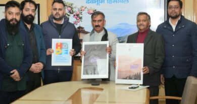 Sukhu launches tourism department’s ‘That’s You’ campaign HIMACHAL HEADLINES