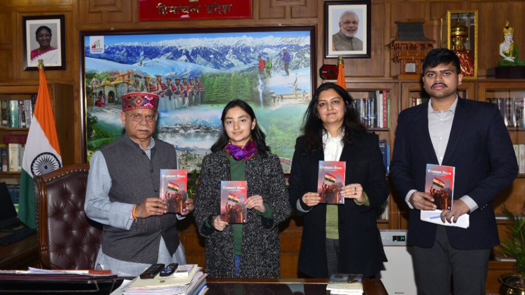 Governor Shukla releases books “Crimson Snow” and “Her Hills, Their Dreams” HIMACHAL HEADLINES