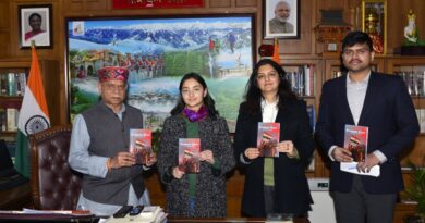 Governor Shukla releases books “Crimson Snow” and “Her Hills, Their Dreams” HIMACHAL HEADLINES