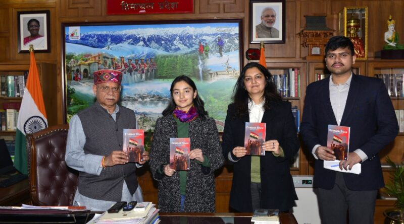 Governor Shukla releases books “Crimson Snow” and “Her Hills, Their Dreams” Governor Shukla releases books “Crimson Snow” and “Her Hills, Their Dreams” HIMACHAL HEADLINES