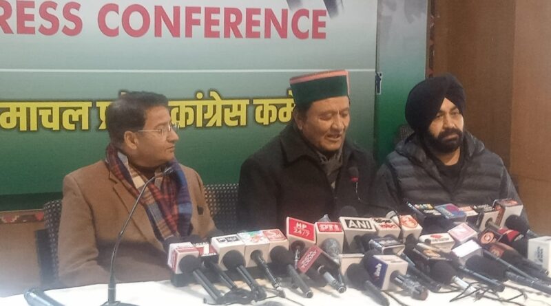 BJP government is weakening MNREGA : Jagat Negi BJP government is weakening MNREGA : Jagat Negi HIMACHAL HEADLINES