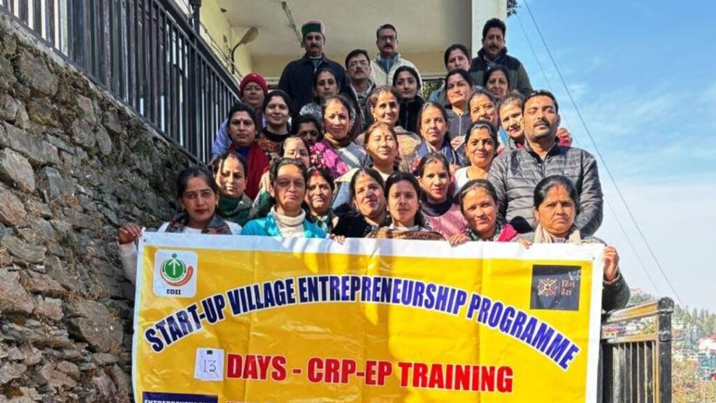 Training on Startup Rural Entrepreneurship Programme completed in Mashobra HIMACHAL HEADLINES
