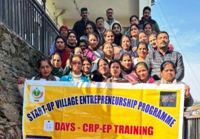 Training on Startup Rural Entrepreneurship Programme completed in Mashobra