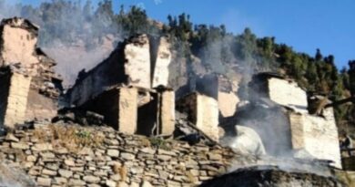 Six people burnt alive and one injured in a fierce fire in Talangana village of Nauhradhar HIMACHAL HEADLINES