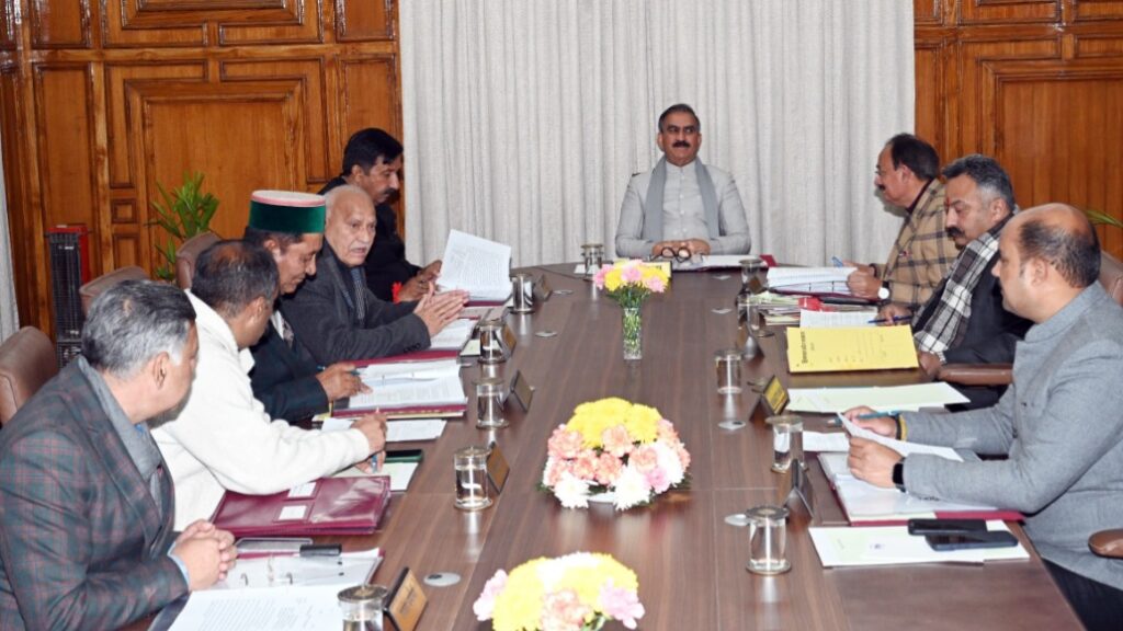 Himachal Cabinet Decisions HIMACHAL HEADLINES