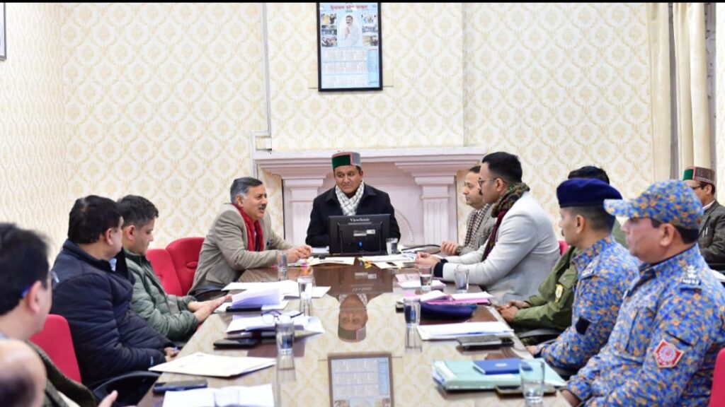 Revenue Minister chairs Cabinet Sub-Committee meeting on Disaster Management Revenue Minister chairs Cabinet Sub-Committee meeting on Disaster Management HIMACHAL HEADLINES