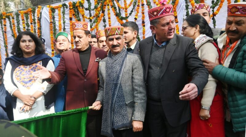 Sukhu dedicates projects worth Rs. 63.56 crore for Manali Assembly Constituency HIMACHAL HEADLINES