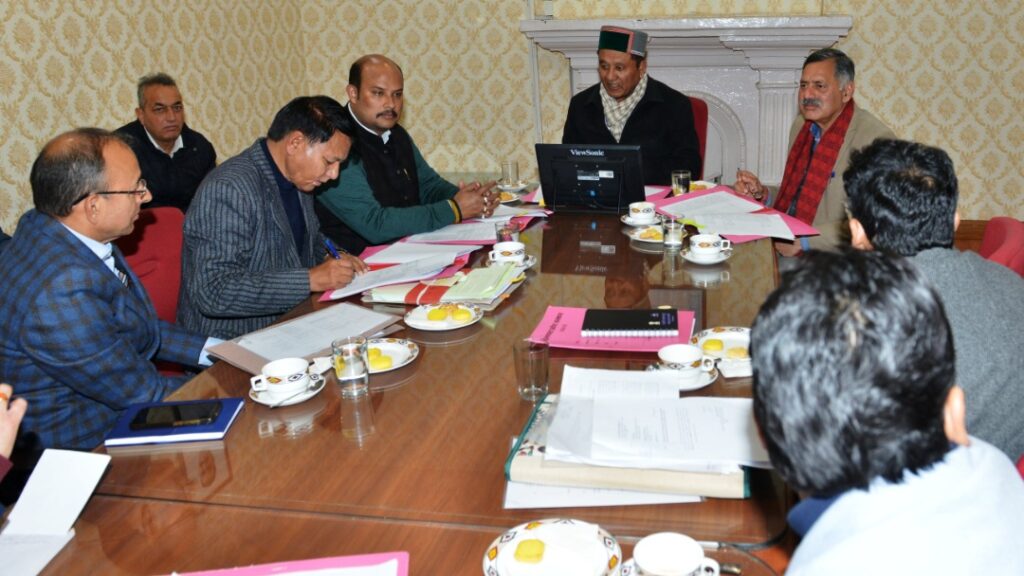 Jagat Negi leads Cabinet Sub-Committee; 1,116 decisions implemented HIMACHAL HEADLINES