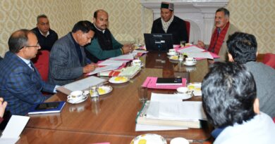 Jagat Negi leads Cabinet Sub-Committee; 1,116 decisions implemented HIMACHAL HEADLINES