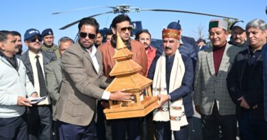 Sukhu inaugurates Sanjauli heli-services, boosting Himachal tourism HIMACHAL HEADLINES