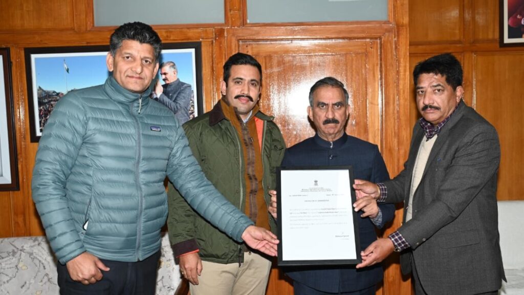 Sukhu congratulates HPSCBL for securing first position nationally in PMFBY implementation Sukhu congratulates HPSCBL for securing first position nationally in PMFBY implementation HIMACHAL HEADLINES