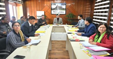 Submit details of utilized and vacant land by 31st March, Jagat Singh Negi to DCs HIMACHAL HEADLINES