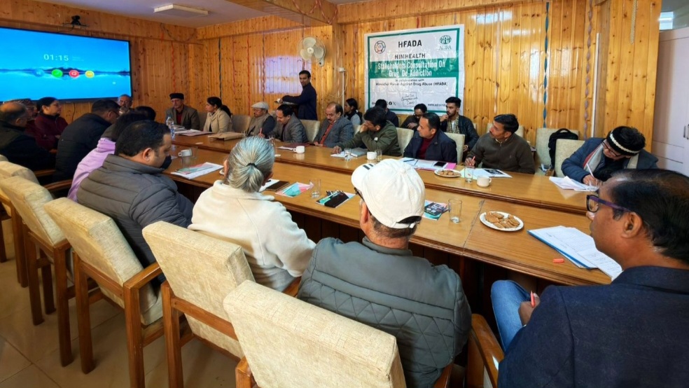 HFADA lauds state government's initiative for de-addiction HFADA lauds state government's initiative for de-addiction HIMACHAL HEADLINES