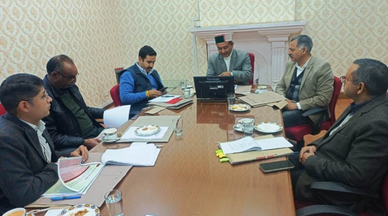 Meeting regarding regulation of construction activities in rural areas held Meeting regarding regulation of construction activities in rural areas held HIMACHAL HEADLINES