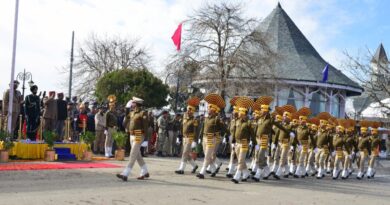 Governor Shukla unfurls Tricolour at historic Ridge on 77th Republic Day HIMACHAL HEADLINES